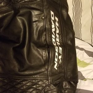 2xl leather harley jacket